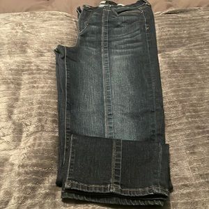 Womens Skinny girl December high rise straight leg slim fit size 31/12
